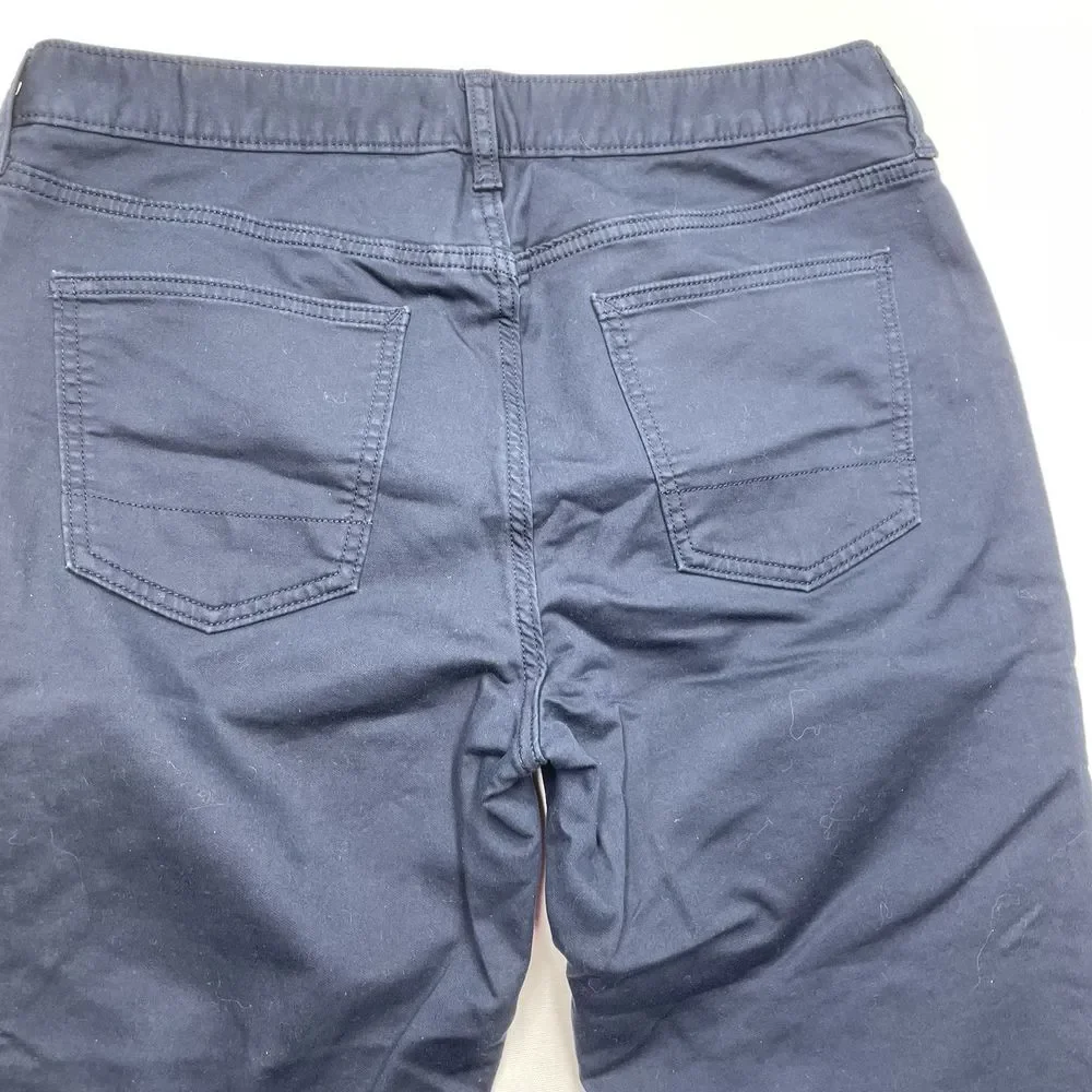 Banana Republic Men's Travel Jeans Navy‎ Blue 34x34 Athletic Fit